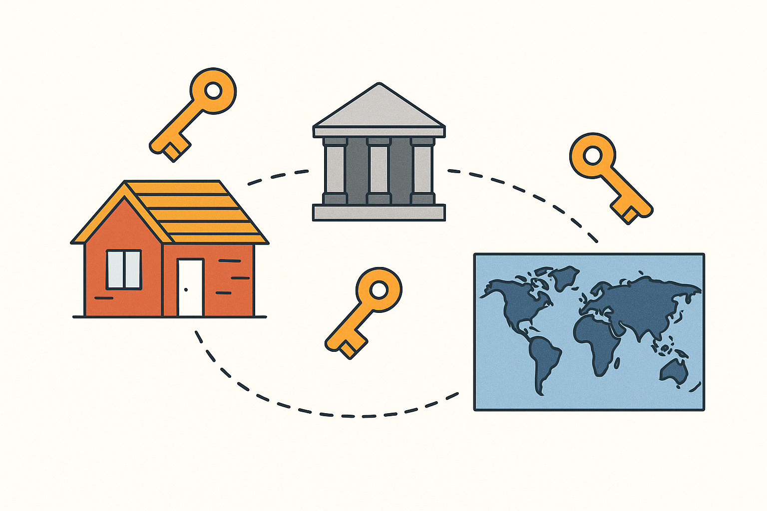 Distributed Keys diagram